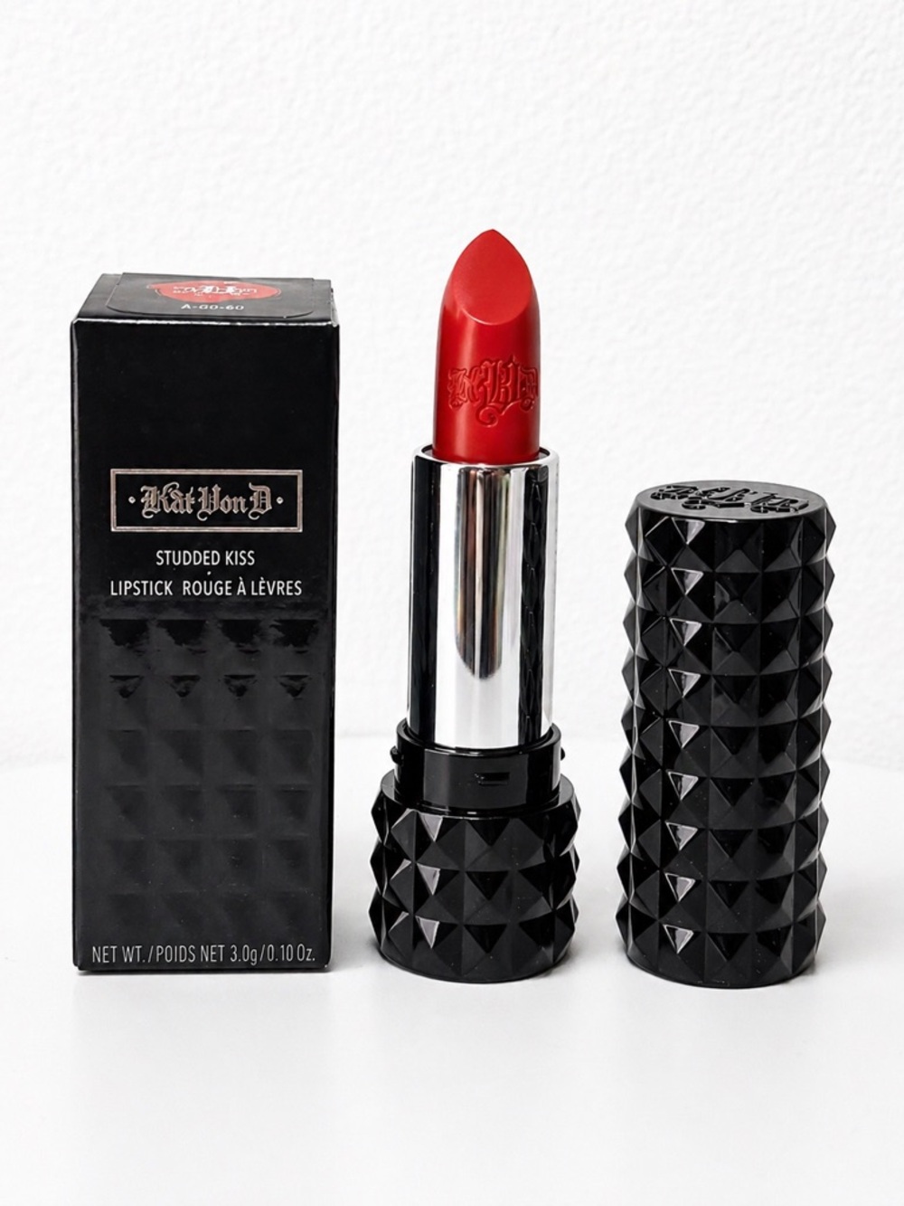 Kat Von D Red Studded Kiss Lipstick